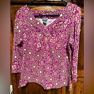 Ann Taylor 3/4 sleeve Soft Fitted tee